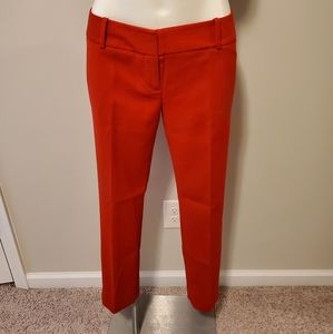 The Limited Red Ankle Pants